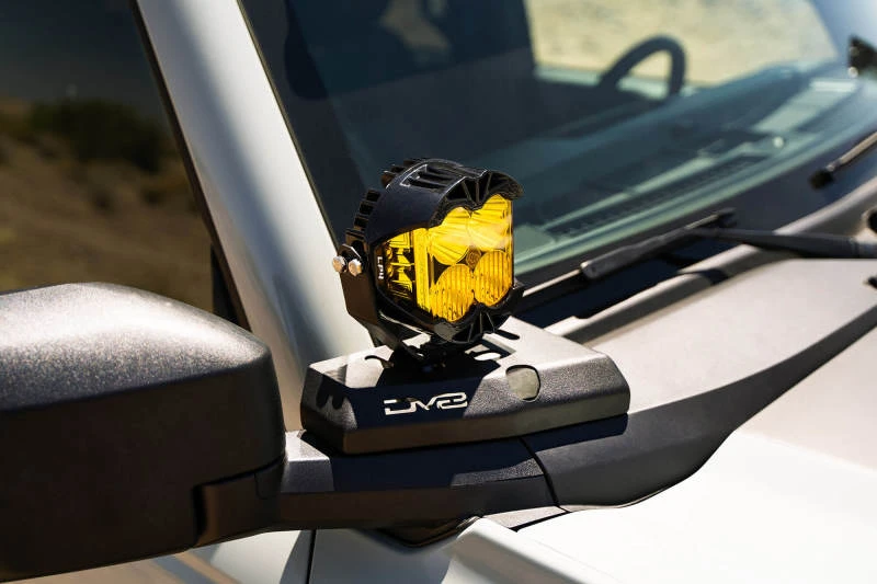 DV8 Offroad A-Pillar Pod Light Mounts für 2021–2022 Ford Bronco