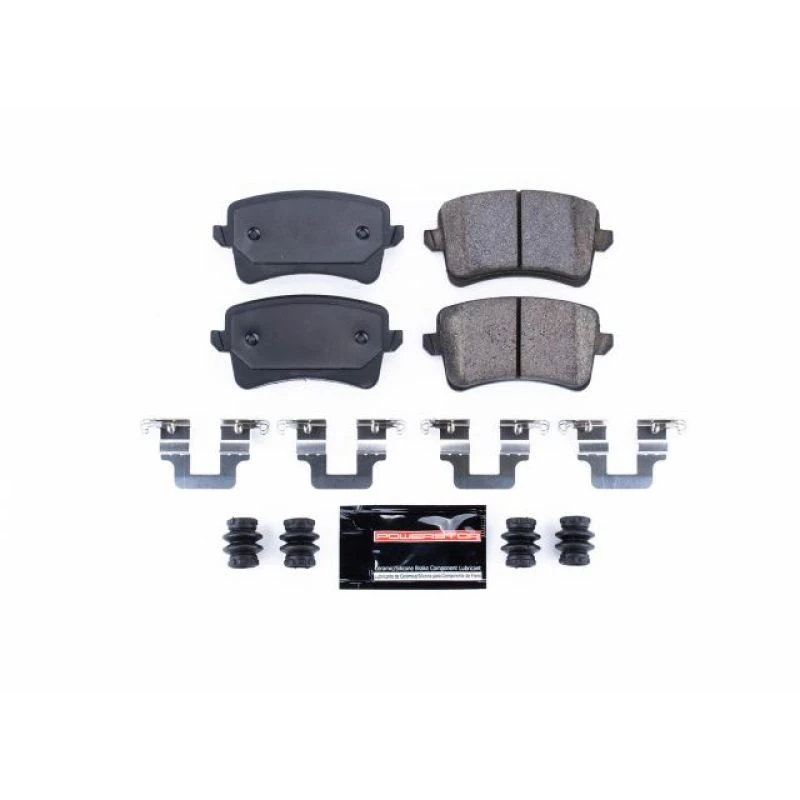 powerstop_Z23-1386-67945e264e40b Power Stop 10-16 Audi A4 Rear Z23 Evolution Sport Brake Pads w/Hardware