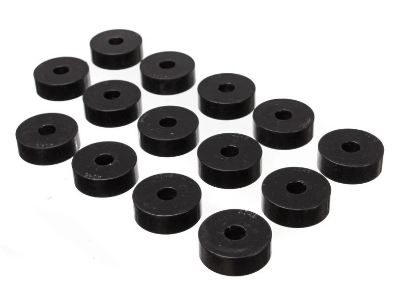 Energy Suspension 55-73 Jeep CJ5/CJ7/CJ8 Scrambler Schwarz Body (Cab) Mount Set