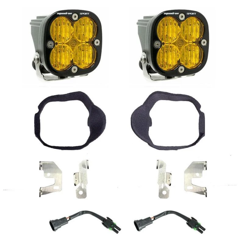 Baja Designs Squadron Sport Fog Pocket Light Kit für 2019–2024 Mercedes-Benz Sprinter 1500/2500/3500