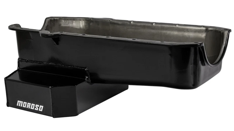 Moroso Ölwanne für Chevrolet Small Block mit Beifahrerseiten-Dipstick