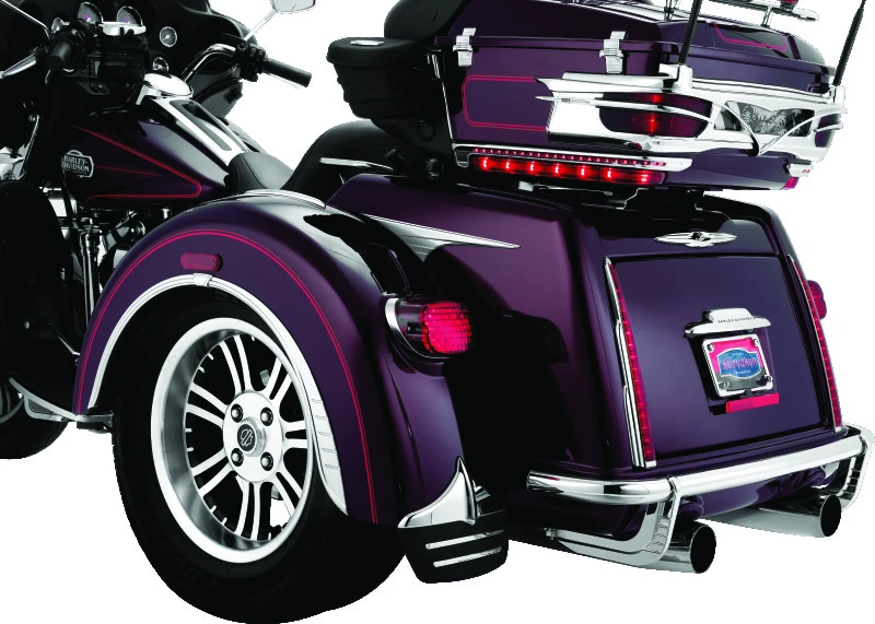 Kuryakyn Hintere Schmutzfänger für Trikes Chrom