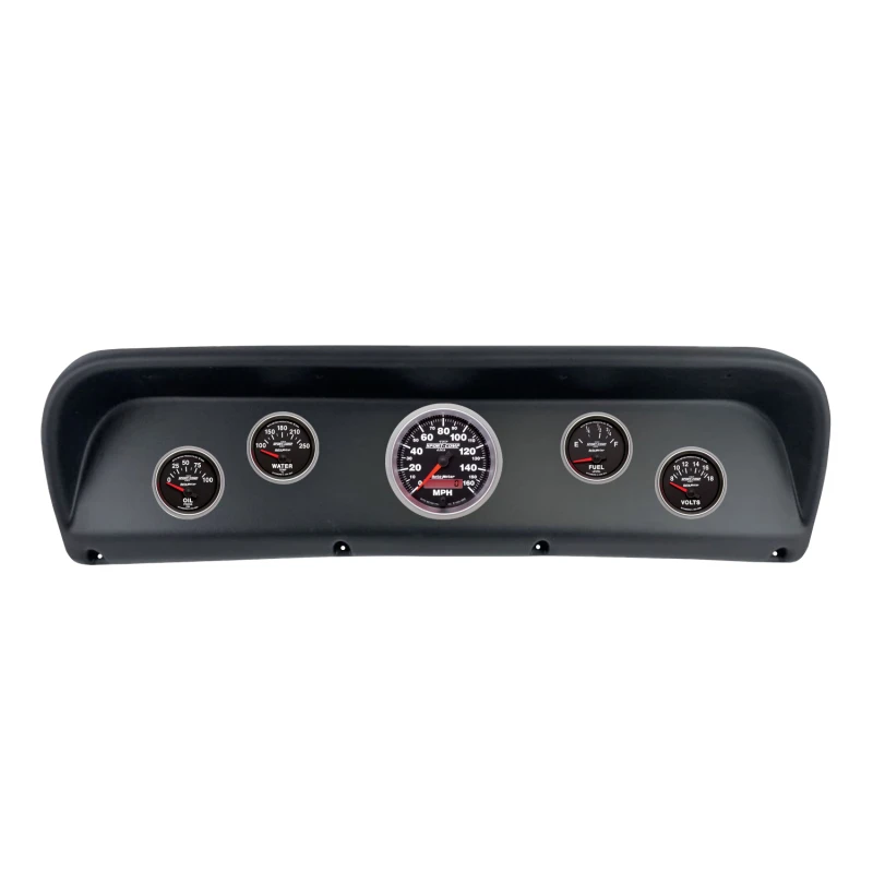 Autometer Sport-Comp II Direct Fit Dash Kit 67-72 Ford F100 (1 x 3-3/8in. / 4 x 2-1/16in.)