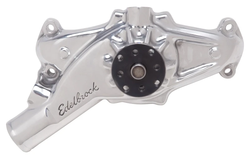 Edelbrock-Wasserpumpe Hochleistung Chevrolet 1971-74 396-502 CI V8 Corvette Kurzstil