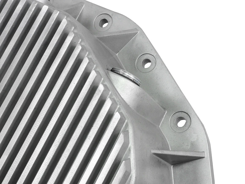 aFe Rear Differential Cover (Raw; Street Series); Dodge Diesel Trucks 03-05 L6-5.9L (td)