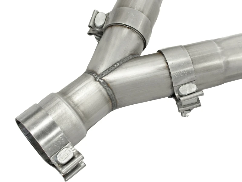 aFe MACHForce XP 14+ Jeep Grand Cherokee V6 3.0L (td) 2,5 Zoll DPF-Back 409 Edelstahl Auspuff mit Resonatoren