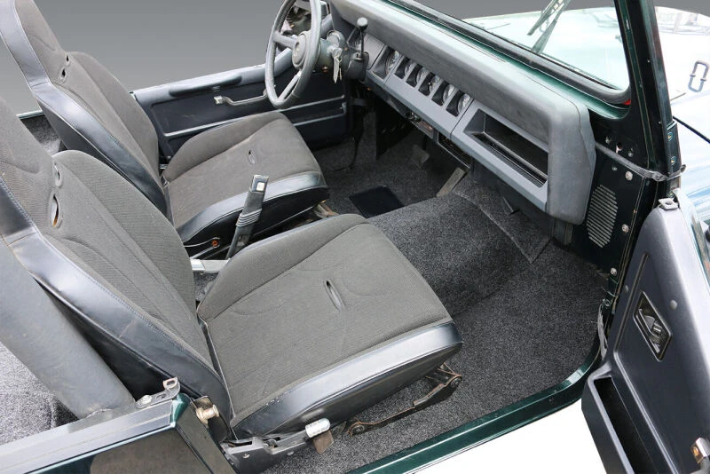 Husky Liners 81-86 Jeep CJ7 w/o Gussets (Incl. TG & Cargo Liner) Guardian Comfort Jeep Liner