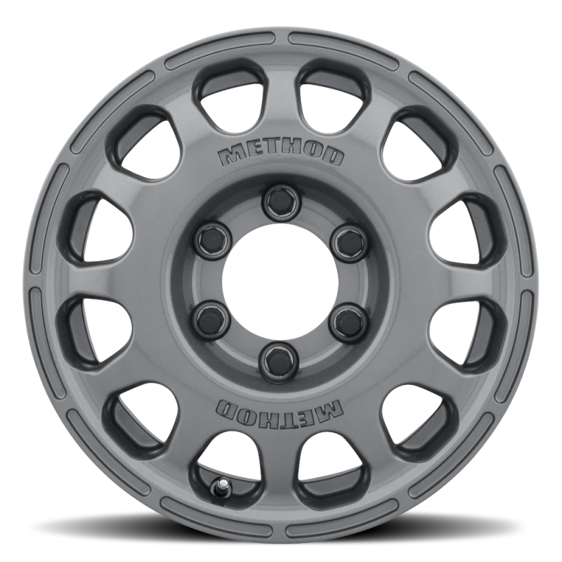 Method MR107 16x7 +45mm Offset 6x5.5 102mm CB Gloss Titanium Wheel