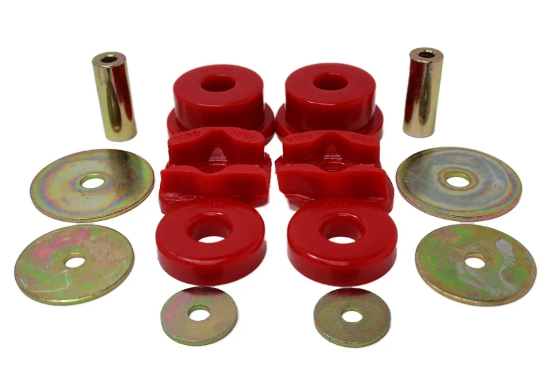 Energy Suspension 97-01 Honda CR-V (nur Automatikgetriebe) 4WD Differentiallager-Set - Rot
