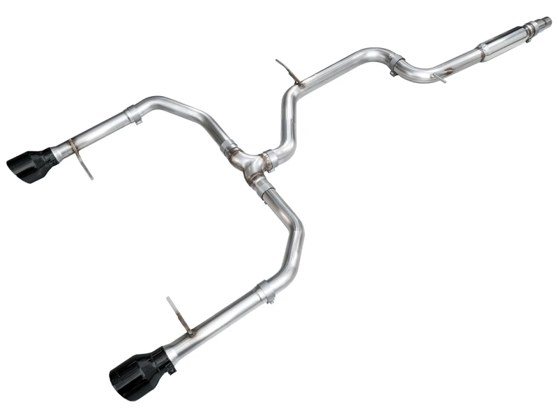 AWE 22-25 Volkswagen Jetta GLI Track Edition Exhaust - Diamond Black Tips