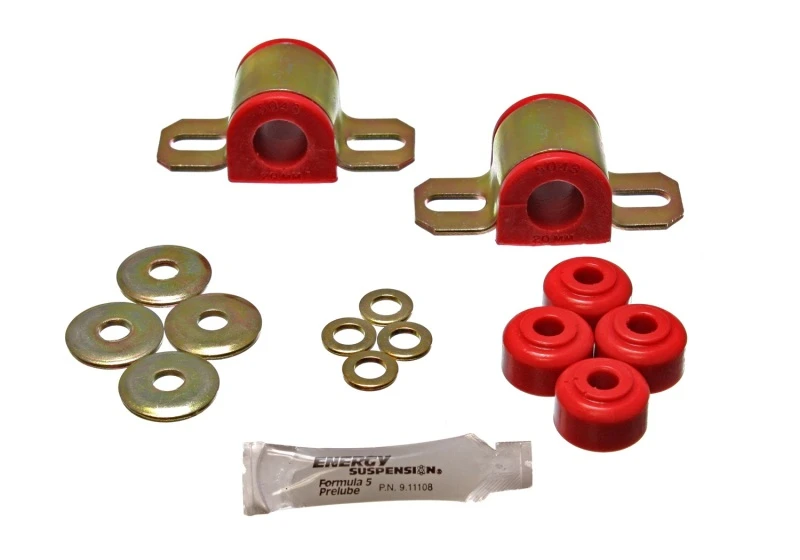 Energy Suspension Rote 20mm Hinterachs-Stabilisator-Buchsen für 90-94 Mitsubishi Eclipse AWD