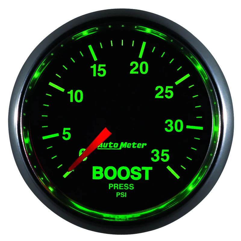 AutoMeter GS 2 1/16 inch 35PSI Mechanical Boost Gauge