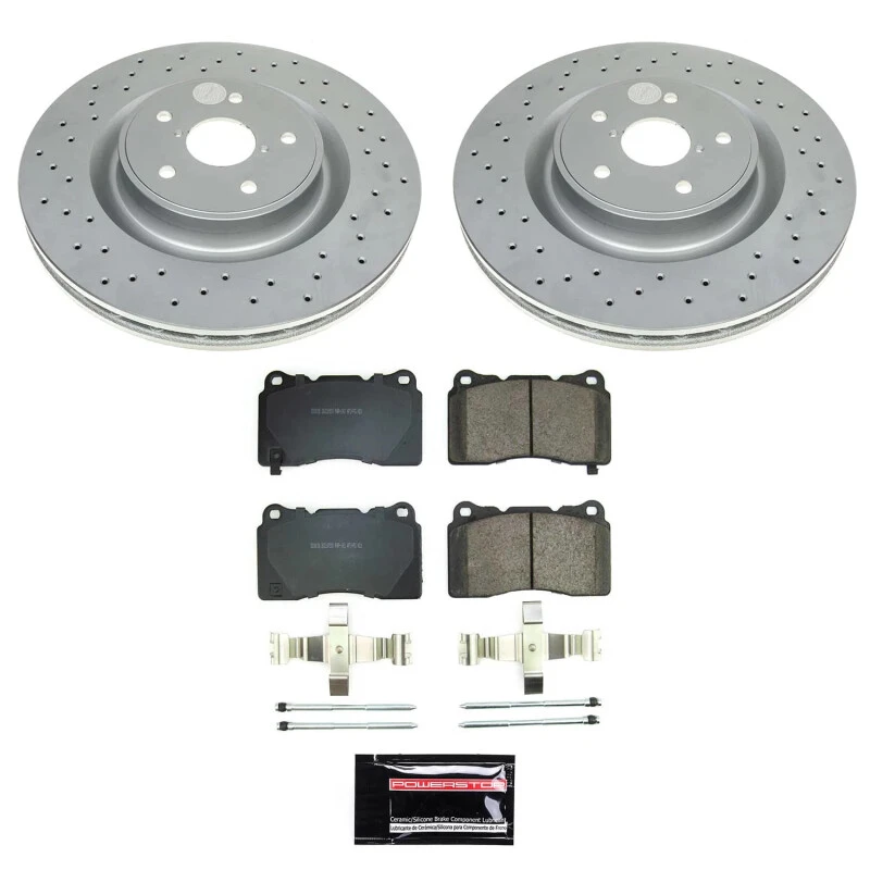 Power Stop Front Z17 Coated Brake Kit for 2021 Subaru WRX