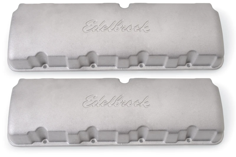 Edelbrock Ventildeckel Chevy für Big Victor Kopf