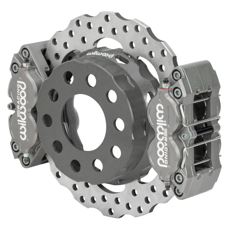 Wilwood Lamb/MW Dynapro SA Lug Drive Dynamic Dual Rear Drag Brake Kit - 2.81 Offset/.68 Stud