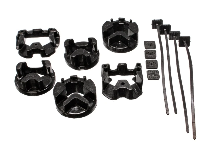 Energy Suspension 95-99 Chrysler Neon Schwarze Motor- und Getriebehalter-Einsätze