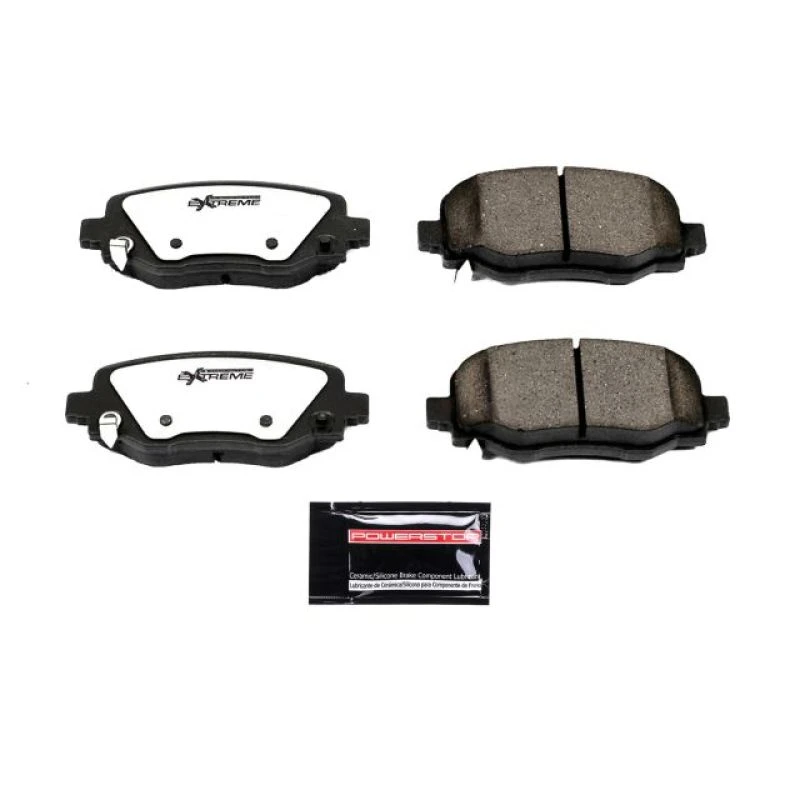 powerstop_Z36-1734-67945a9849429 Power Stop 15-17 Chrysler 200 Rear Z36 Truck & Tow Brake Pads w/Hardware