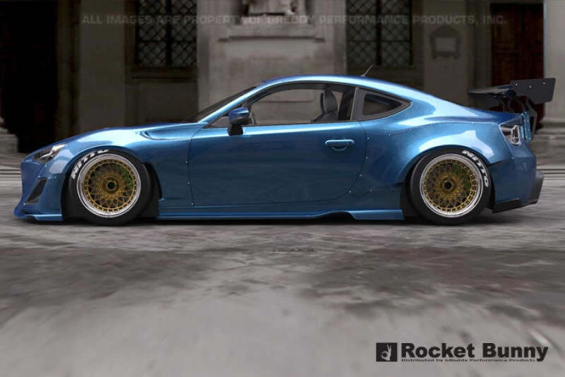 GReddy Aero-Seitenschweller für 2012+ Subaru BRZ/Scion FR-S