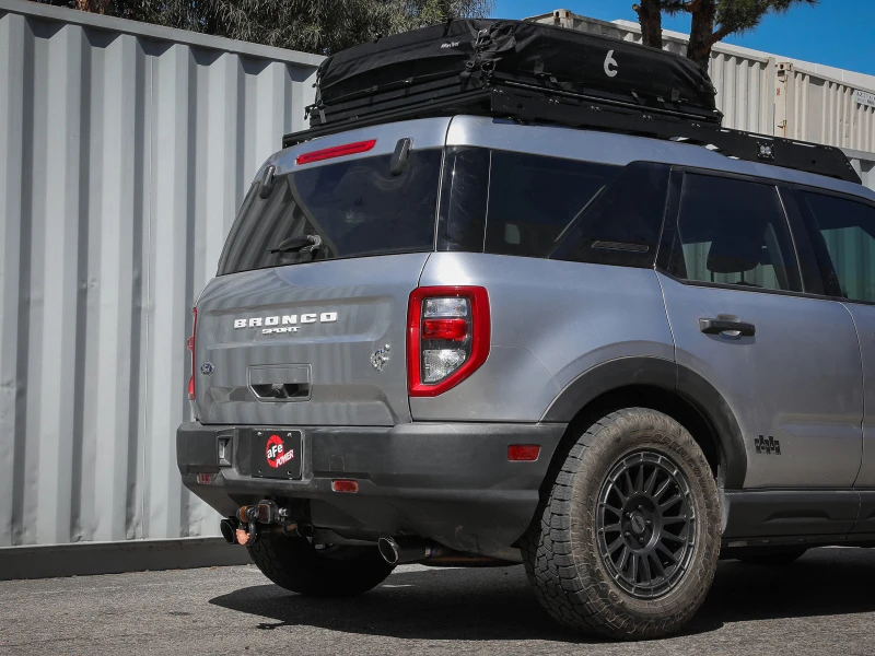 aFe Ford Bronco Sport 21-22 L3-1.5L (t)/L4-2.0L (t) Vulcan Kat-Back Abgasanlage- Carbon-Tipps