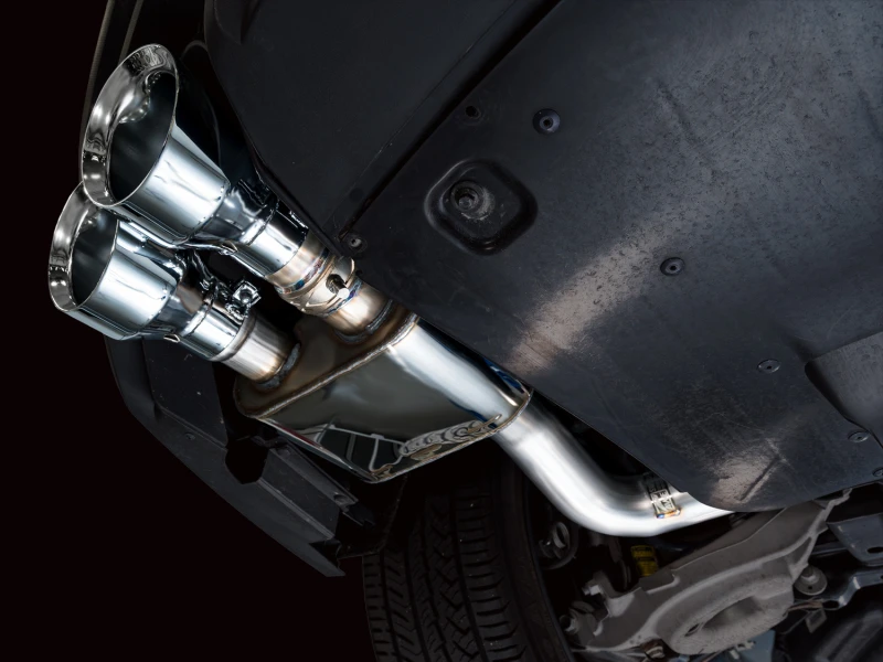 AWE Tuning 21-23 Ford Mustang Mach 1 SwitchPath Cat Back Exhaust w/ Quad Chrome Silver Tips