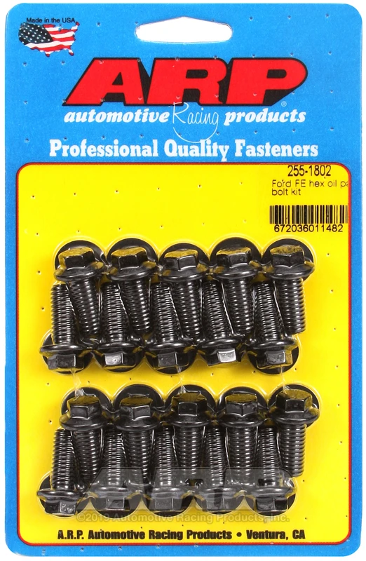 ARP Ford FE Hex Oil Pan Bolt Kit for Ford FE