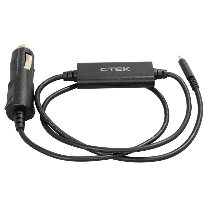 CTEK USB-C Ladekabel mit 12V Zubehörstecker für CS FREE