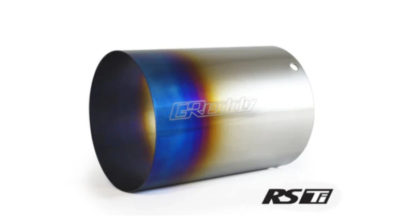 GReddy Burnt Titanium Tip 115mm Durchmesser 170mm Länge