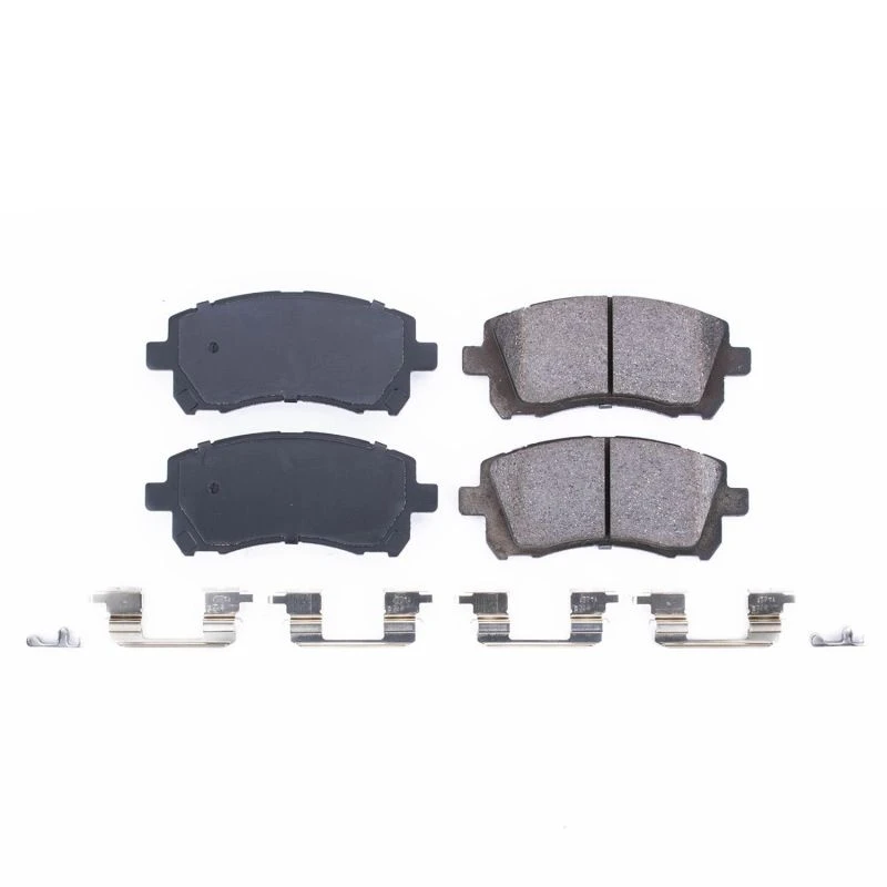 Power Stop Front Z17 Evolution Ceramic Brake Pads w/Hardware for 98-02 Subaru Forester