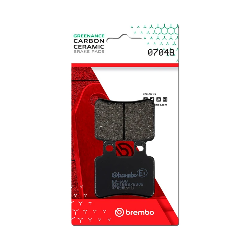 Brembo OE Carbon Ceramic Brake Pad - Front for Peugeot Satelis/Sherco Se/Yamaha Dt/Yamaha Xt