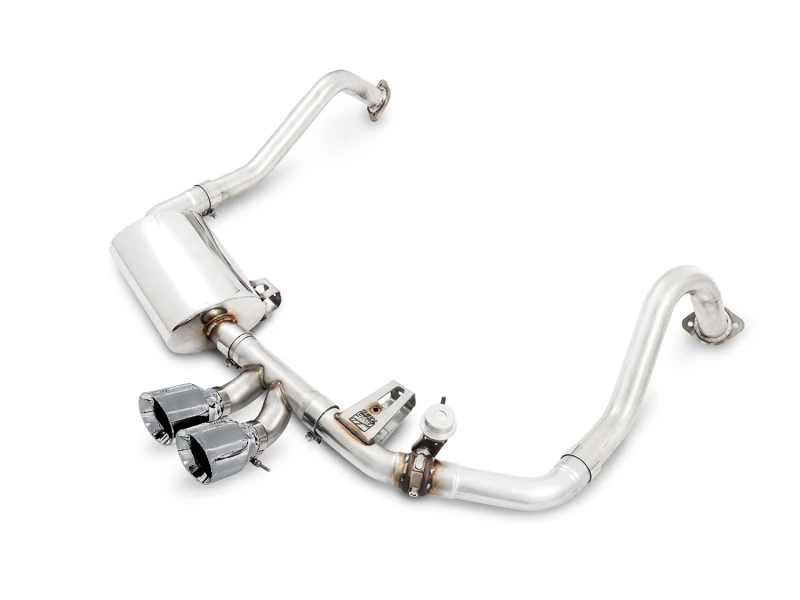 AWE Tuning Porsche 718 Boxster / Cayman SwitchPath Auspuff (nur PSE) - Chrom-Silber-Tips
