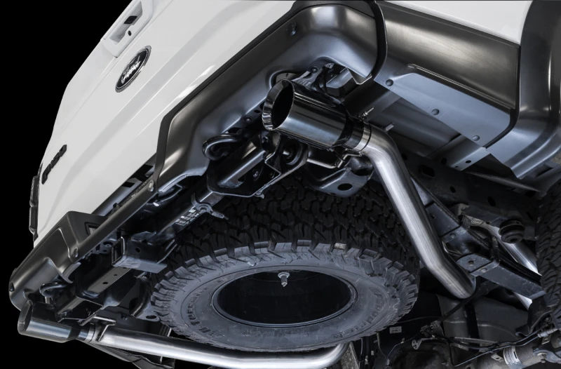 AWE Tuning 2017+ Ford Raptor Endrohr-Umbausatz mit Diamant-Schwarz-Spitzen