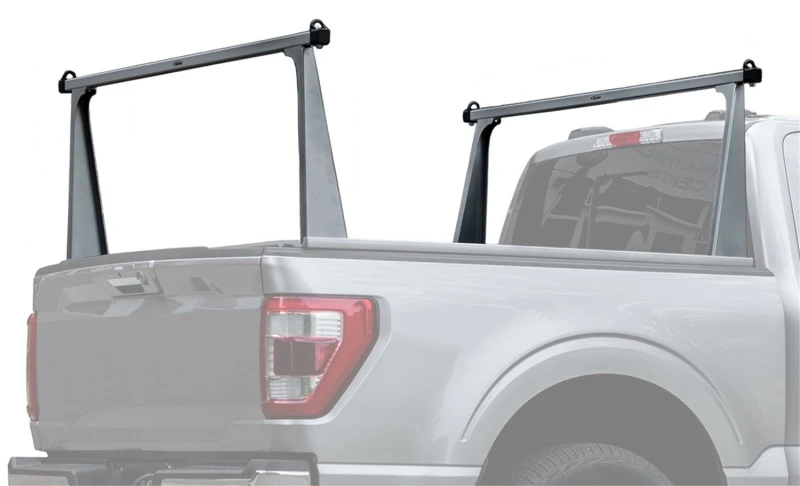 Access ADARAC Al Aufrecht 26 Zoll Vertikal Pro Kit (2 Aufrecht w/1 66 Zoll Querlatte) Silberner LKW-Gestell