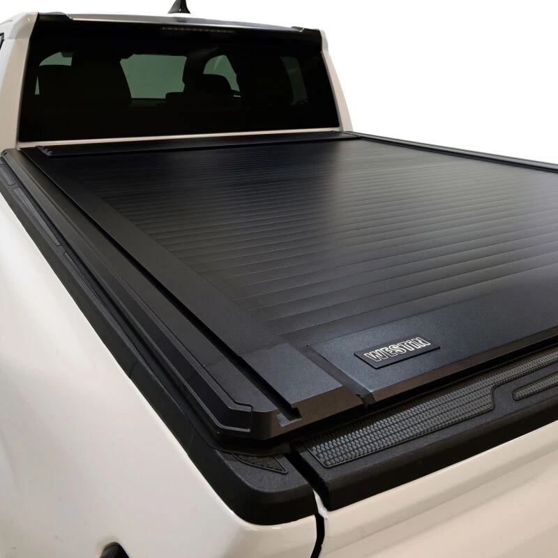 Westin Manual Retractable Tonneau Cover 24-26 Toyota Tacoma 6ft Bed Black