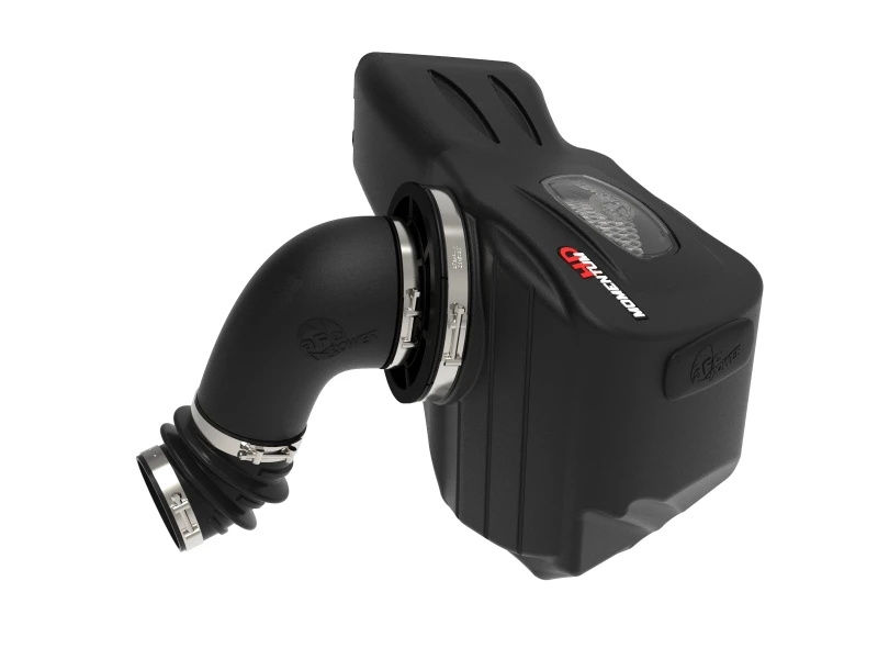 aFe POWER Momentum HD Kaltluft-Ansaugsystem mit Pro Dry S Medien für 19-20 RAM Diesel LKW L6-6.7L (td)