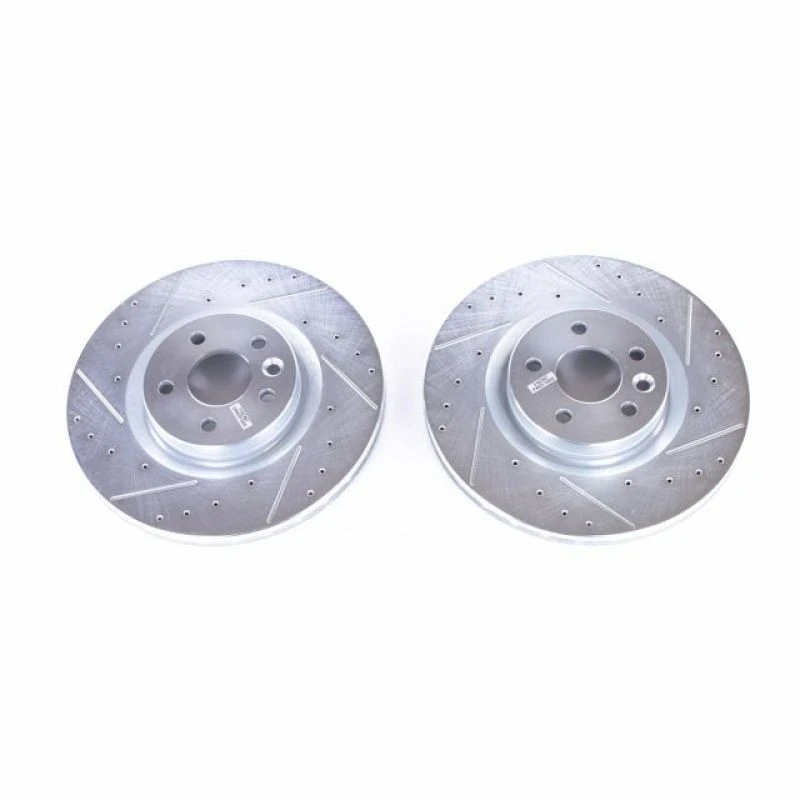 powerstop_EBR1653XPR-679459f4412aa Power Stop 2018 Jaguar E-Pace Front Evolution Drilled & Slotted Rotors - Pair