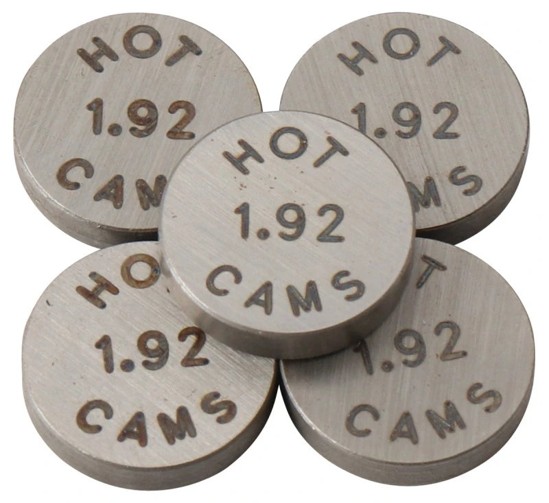 Hot Cams Shim Kits 1.920mm Dicke - 5 Pack