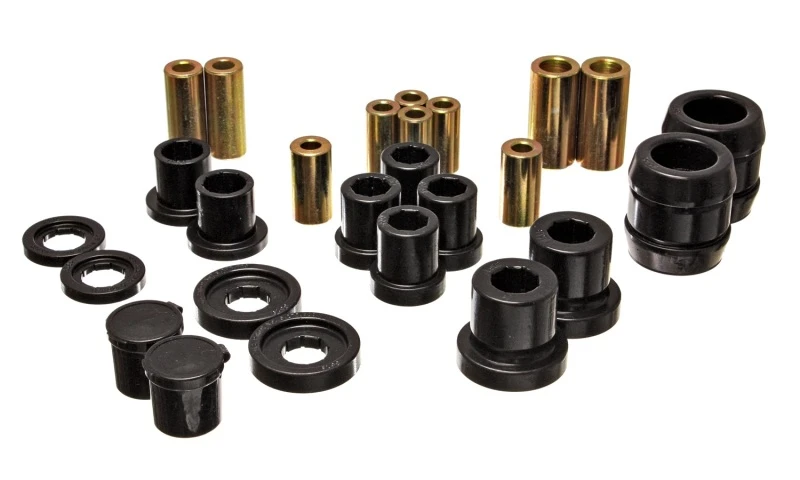 energy-suspension_16.3120G-67932dd7959aa Energy Suspension 00-09 Honda S2000 Schwarzes Front-End Control Arm Bushing Set
