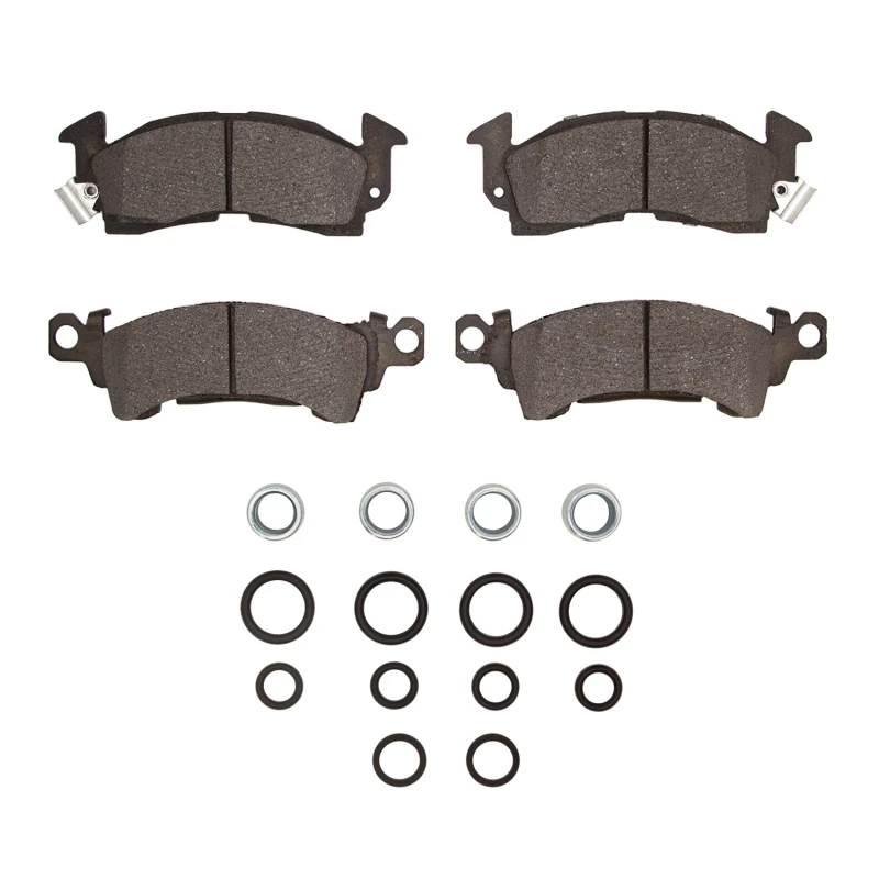 DFC 76-78 Buick Electra Rear 5000 Advanced Semi Metallic Brake Pads and Hardware Kit
