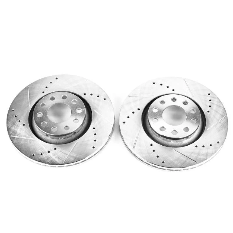 powerstop_EBR499XPR-67944bd04bb14 Power Stop 02-06 Audi A4 Front Evolution Drilled & Slotted Rotors - Pair