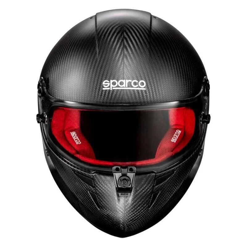 SPARCO Stealth RF Carbon Helm für Motorsport – Medium – Rot