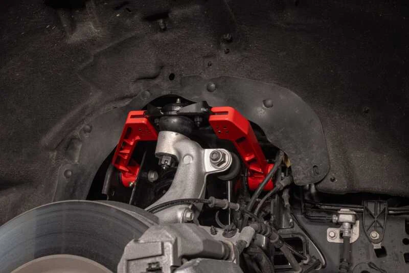 UMI Performance 15-25 Ford F-150 Adjustable Upper A-Arm Kit - Red