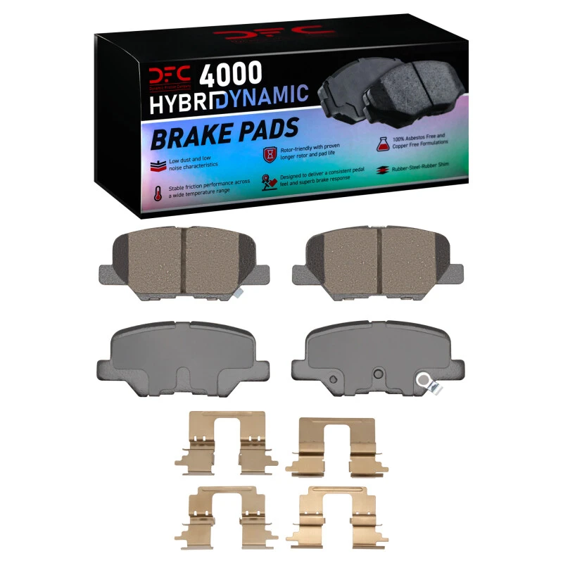 DFC 14-18 Mazda 3 Rear 4000 HybriDynamic Brake Pads and Hardware Kit