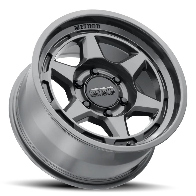 Method MR708 Bead Grip 17x8.5 0mm Offset 6x5.5 106.25mm Centerbore - Gloss Titanium