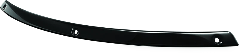 Kuryakyn Smooth Windshield Trim für 1996–2013 Touring Gloss Black