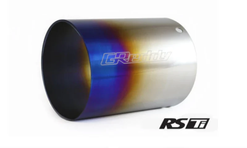 GReddy Burnt Titanium Endrohr 115mm Durchmesser 150mm Länge für Revolution RS
