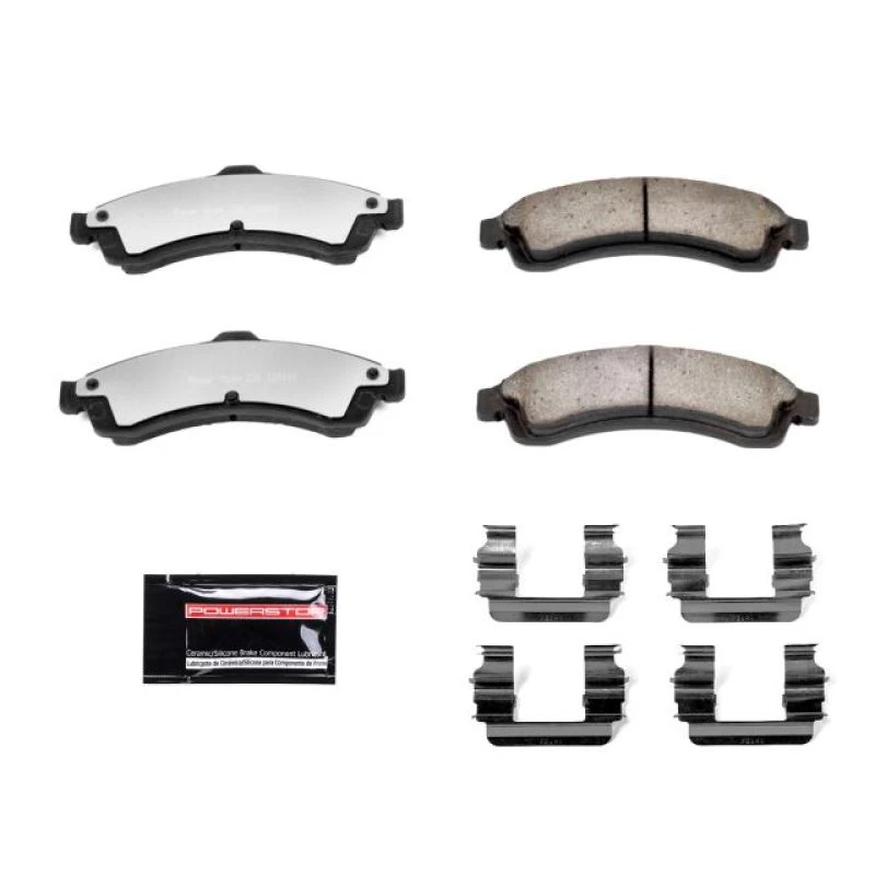 powerstop_Z36-882-6794595d21218 Power Stop 04-05 Buick Rainier Front Z36 Truck & Tow Brake Pads w/Hardware