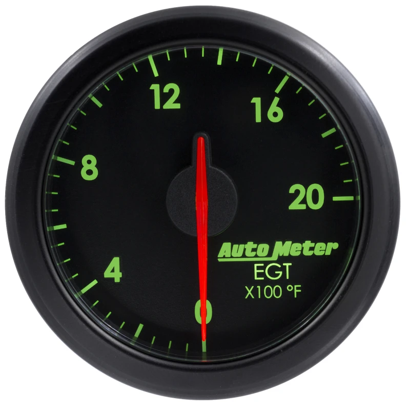 Autometer Airdrive 2-1/16in EGT Gauge 0-2000 Degrees F - Black