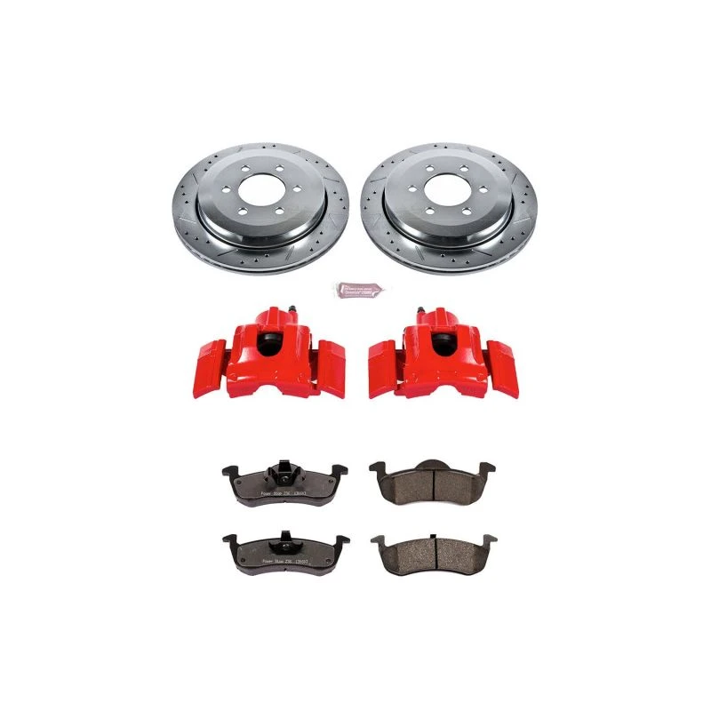Power Stop 07-17 Lincoln Navigator Rear Z36 Truck&Tow Kit w/Cals