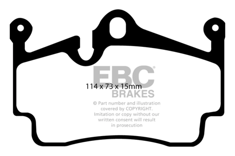 ebc_DP31920C-679321105ecd3 EBC 04-08 Porsche Boxster (Cast Iron Rotors only) 2.7 Yellowstuff Rear Brake Pads