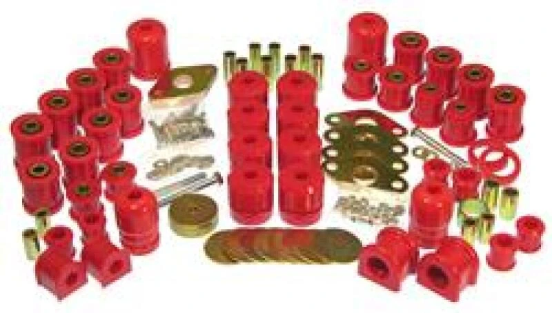 Prothane 07-11 Jeep Wrangler Total Kit - Rot